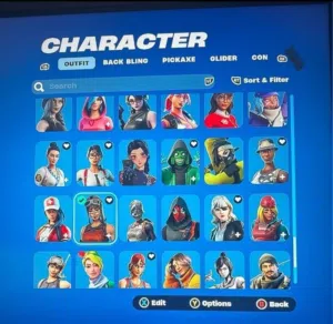 حساب فورت للبيع