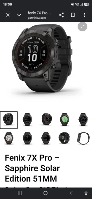 fenix 7X Pro – Sapphire Solar Edition 51MM