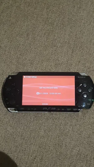 black psp Working