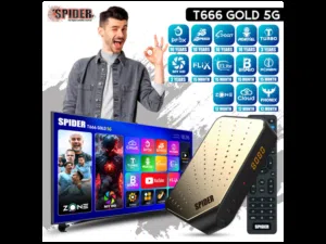 رسيفر سبايدر T888 GOLD 5G