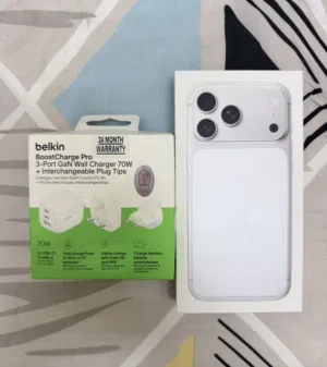Iphone 17 pro max silver 256GB dual esim