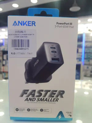 Anker powerport lll 65w faster Charger
