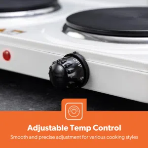 Geepas Dual Electric Hot Plate موقد جيباس الكهربائي المزدوج