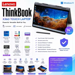 Lenovo ThinkBook X360 Touch i7 11th Gen 16/512 with Pen