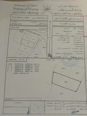 Residential Land for Sale in Al Batinah Al Masnaah