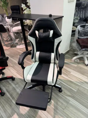 كرسي جيمنغ ريكلاينر - لون ابيض مميز - افضل الاسعار على الكراسي