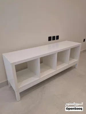 white shelving unit — IKEA KALLAX model
