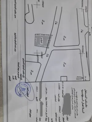 قطعة ارض في موقع ممتاز عالمعبد