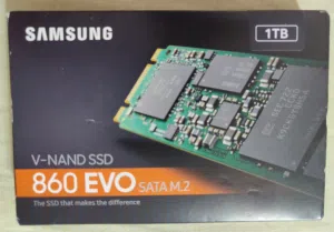 Samsung SSD 860 EVO 1TB M. 2 SATA Internal SSD (MZ-N6E1T0BW)
