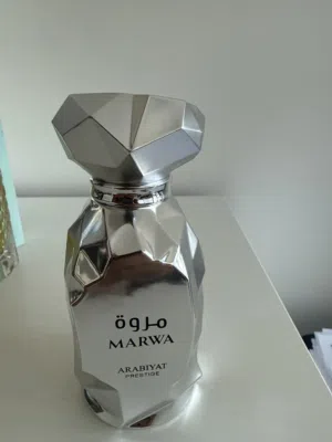 Marwa eau de parfum by Arabiyat prestige, used trice, 75ml left