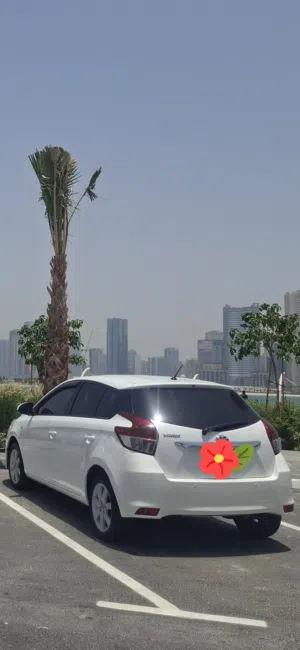 Toyota yaris hatchback 2016 model.
