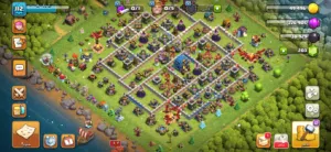 حساب كلاش اوف كلانس تاون 12 تقريبا ماكس بسعر مغري