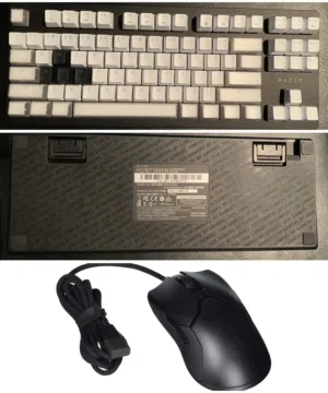 Razer Huntsman TE Gaming Keyboard with Razer Viper Gaming mouse