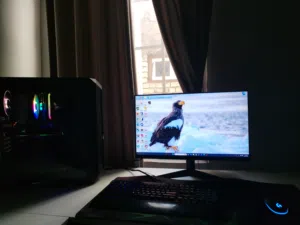 تجميعه مع شاشه وكيبورد وموس