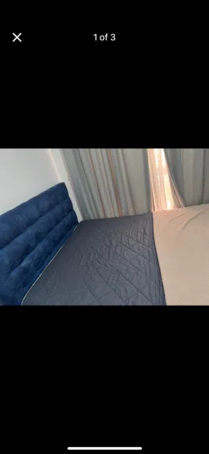Queen bed with mattress