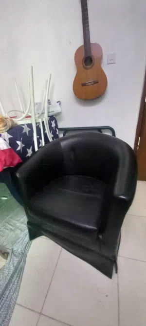 Black Leather Chair