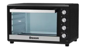 فرن ديكسون كهربائي جديد dexon 2700 واط 120 لتر اسود