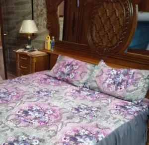 غرفة نوم كامله خشب صاج درجه اولى