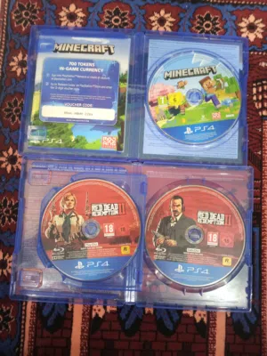 للبيع: ريد ديد ريدمبشن 2 + ماين كرافت + هدية فيفا 19 - PS4