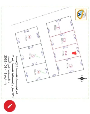 قطعة أرض 273 متر