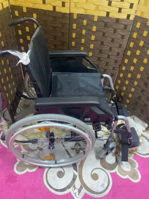 كرسي متحرك +عكازات wheelchair+walkers