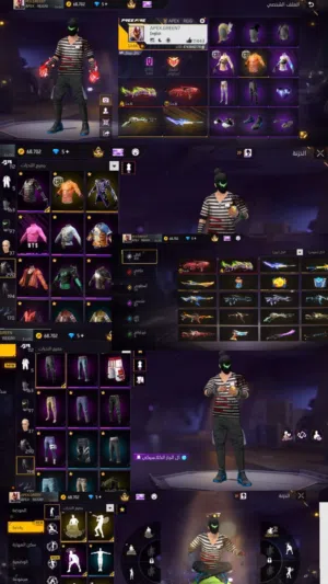 حساب فري فاير للتبديل الوصف مهم!!!