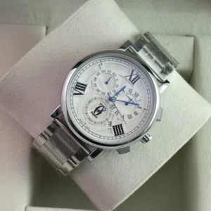 ساعة كارتير كرونوغراف – قيادة الأناقة .. دقة سويسرية بلمسة فرنسية  Cartier Chronograph – Driving