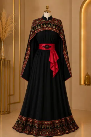 فستان تطريز