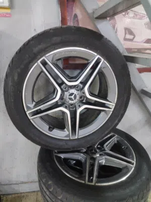 جنط مرسيدس E200 2018 AMG اصلي وكاله كوشوكي ما صرله شهر