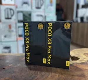 بوكو X8 برو ماكس ، ذاكرة 512GB رام 12 جديد ضمان لمدة سنة