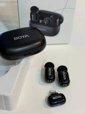 BOYA Mini Microphone مايك صناعة محتوي