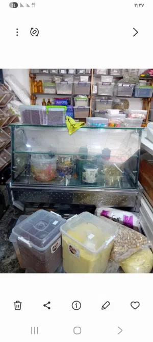 ثلاجة عرض 1.5 بحالة جيدة صناعة تونسية