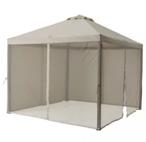 Gazebo with net purchased last month