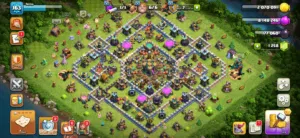 Clash of Clans game account (level 163)