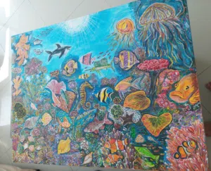 Handmade painting in different sizes