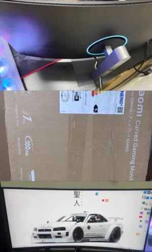 شاشه جديده تم تشغيلها للعرض فقط معها ضمان لمدة شهر من وقت شراء 1ms 180Hz سعر سفقه
