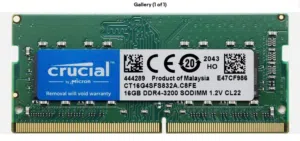 RAM 32GB DDR4 3200 MHz Laptop Memory
