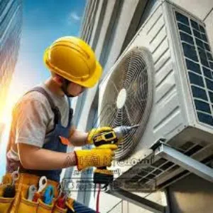 فني تركيب مكيف المنازل والمحلات التجارية والصيانة الفورية