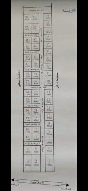 Residential Land for Sale in Benghazi Al Halis District