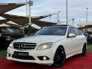 مرسيدس بنز C200 خليجي بحالة فنيية ممتازة وسعر عرض ممتاز.