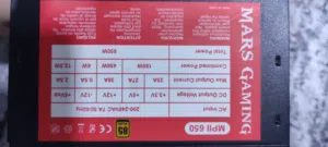 باور mars gaming قابل للتفاوض 450 واط يشغل rx 580