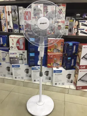 سعر حرررررق مروحة ستاند 18 انش قوية وصوت هادئ ثلاث سرعات خمس فراشات