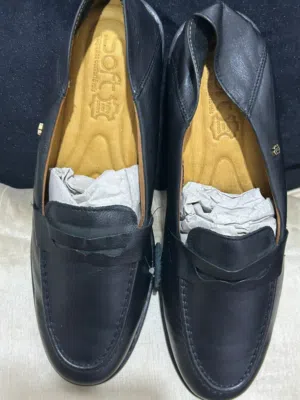 حذاء طبي ستاتي جلد طبيعي صناعه برازليه
