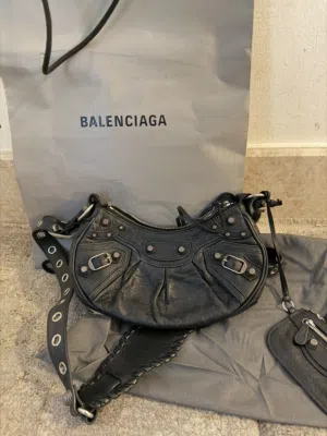 Balenciaga Le cagole leather bag