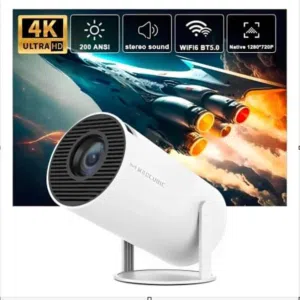 بروجكتر HY300  Pro بدقة  4K بافضل سعر  شامل التوصيل