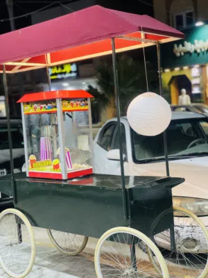 عربة للبيع معا مكينة سبول