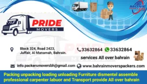 moving packing company in Bahrain best price safely moving with professional team provide close tran