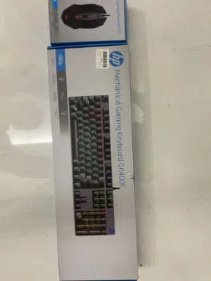 Hp mechanical gaming keyboard gk400f and hp gaming mouse m270