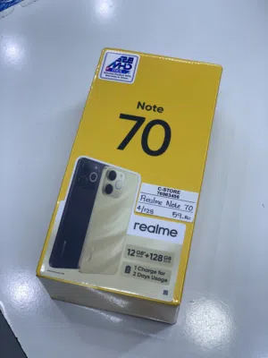 realme  note 70 128 GB