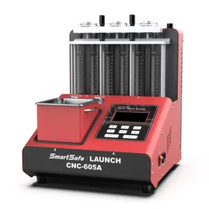 ماكنة_بخاخات _LAUNCH_CNC_605A تعمل على فحص كمية البخاخ .